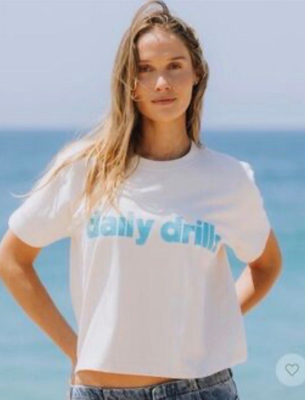 NWT Daily Drills Boxy Tee